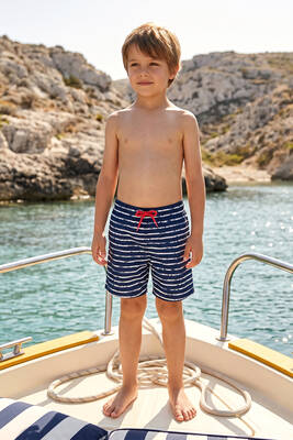 Neopy - Stacy S216 Dark Navy Boys' Swim Shorts for Children (1)