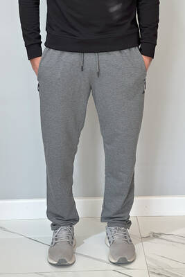 Remsa - Straight-Leg Elastic Waist Men's Sweatpants with 3 Pockets 24702 Anthracite (1)