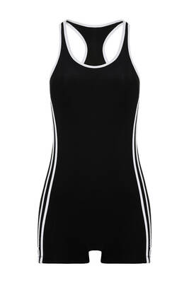 Remsa - Design Fully Covered Hijab Swimsuit Volan Detailed ed Remsa - Design Fully Covered Hijab Swimsuit Volan Detailed ed