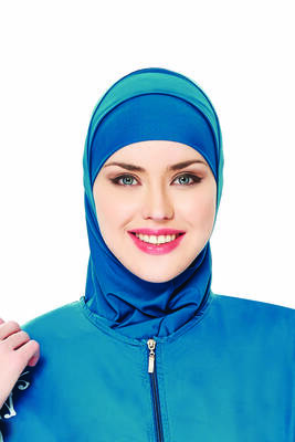 Remsa - Remsa Mayo Swimming Scarf RBE-01 Petrol01