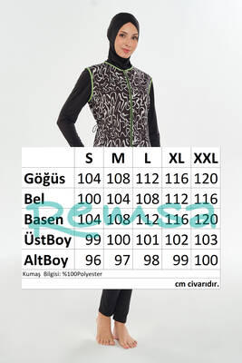 Tam Kapalı Tesettür Mayo 2305 Siyah · 4