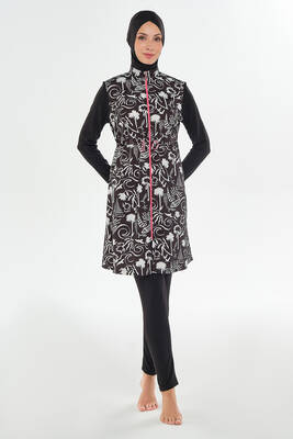 Maresiva - Tam Kapalı Tesettür Mayo 2306 Siyah (1) Maresiva - Tam Kapalı Tesettür Mayo 2306 Siyah (1)