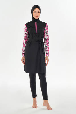 Maresiva - Tam Kapalı Tesettür Mayo 2307 Siyah (1) Maresiva - Tam Kapalı Tesettür Mayo 2307 Siyah (1)