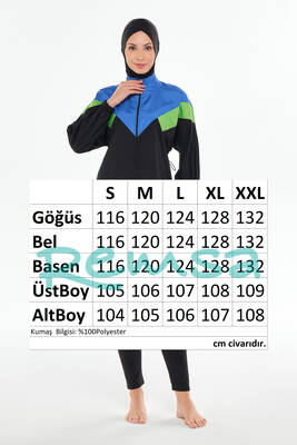 Tam Kapalı Tesettür Mayo 2405 Siyah · 4