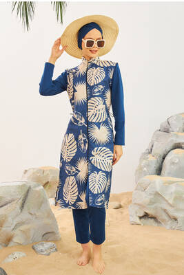 Remsa Mayo - Tam Kapalı Tesettür Mayo Deniz Mayosu TD223-518