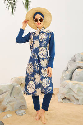 Remsa Mayo - Tam Kapalı Tesettür Mayo Deniz Mayosu TD223-518 (1)