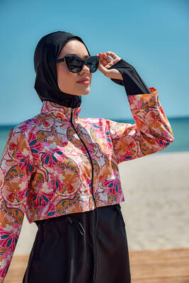 Remsa - Tam Kapalı Tesettür Mayo Hale R2501Festival Remsa - Tam Kapalı Tesettür Mayo Hale R2501Festival