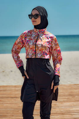 Remsa - Tam Kapalı Tesettür Mayo Hale R2501Festival (1) Remsa - Tam Kapalı Tesettür Mayo Hale R2501Festival (1)