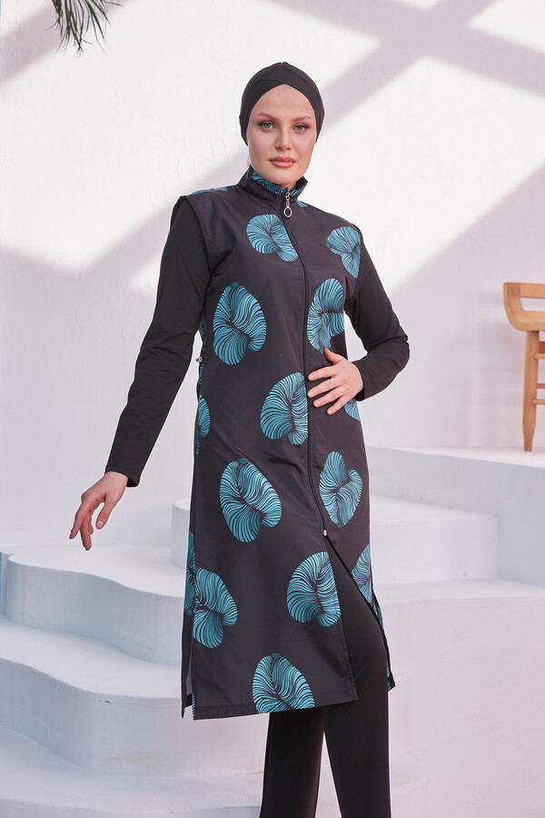 Tam Kapalı Tesettür Mayo Remsa Mayo R4407 Serra - Thumbnail