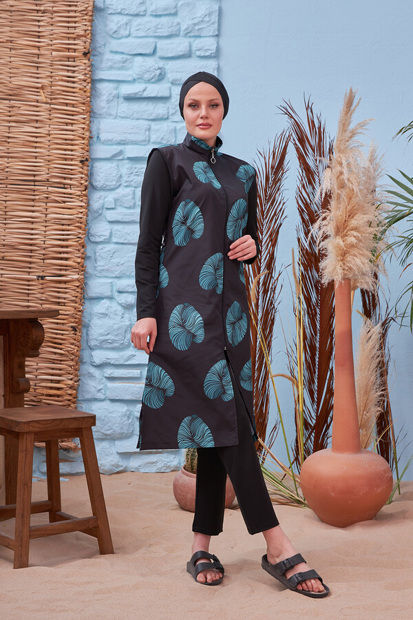 Tam Kapalı Tesettür Mayo Remsa Mayo R4407 Serra - Thumbnail