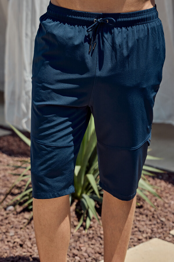 Ters Zippered Men's Swim Shorts RKS-08 Laci - Thumbnail