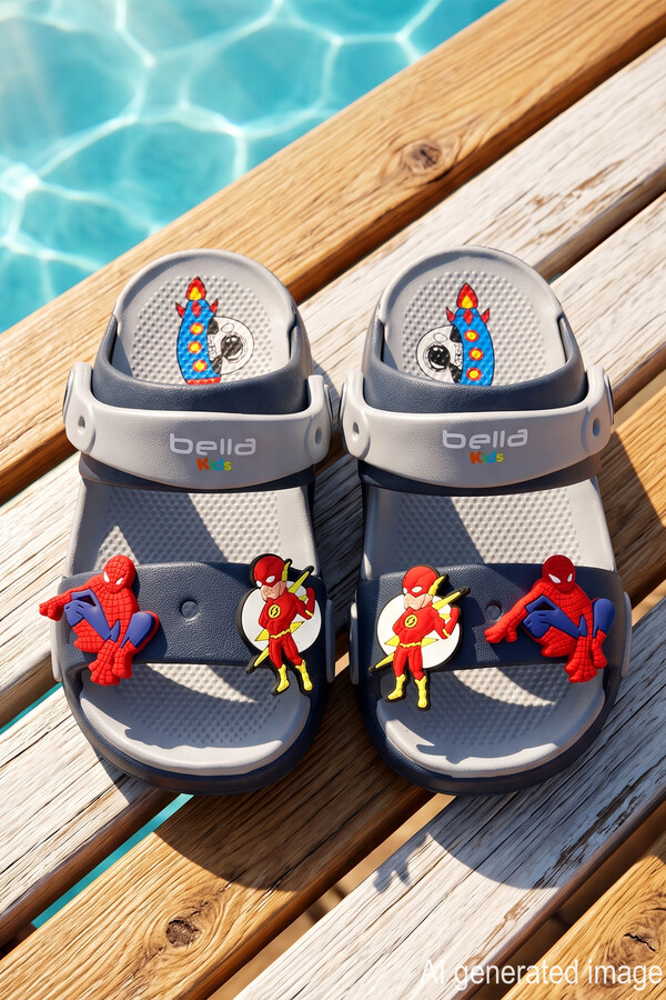 Remsa - Themed Sticker Detail Sandal Slippers