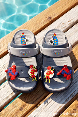 Remsa - Themed Sticker Detail Sandal Slippers