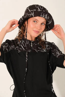 Alfasa - Three-Piece Modest Swimwear Set with Swim Cap (1)