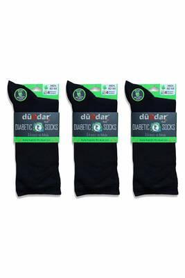 Remsa - Unisex 3-Pack Bamboo Socks in Black (Sizes 40-44) (1)