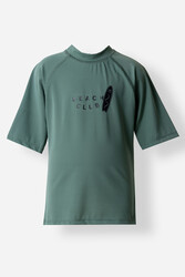 Neopy - UPF 50+ Kids' Short Sleeve Single Top in Khaki | Neopy