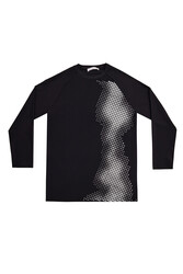 Neopy - UV Korumalı Genç Uzun Kollu Tek Üst Mayo Erkek Çocuk Tshirt 5317 Siyah