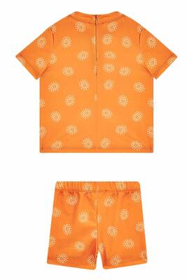 Neopy - UV Protected Short Sleeve Children's Baby Swimwear Orya 5537 Orange (1)