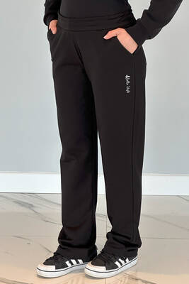 Remsa Sportswear - Women's Sweatpants Bottoms with Pants Appearance 5557 Black