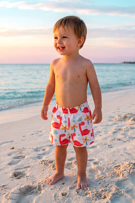 Neopy - Wong S204 White Boys' Swim Shorts for Children and Babies (1)