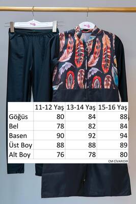 Remsa - Youth Full Cover Hijab Swimsuit 2390 TC Tuğba Remsa Mayo (1)