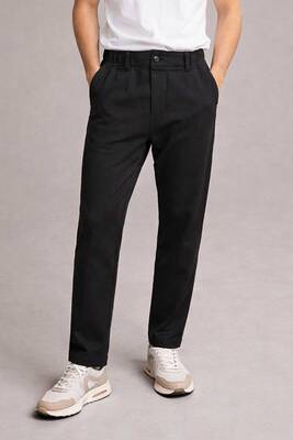 Remsa - Zipper Detail Trousers 3171 in Black